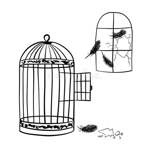 Top more than 147 sad bird in cage drawing best - seven.edu.vn