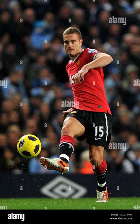 Nemanja Vidic, Manchester United Stock Photo - Alamy