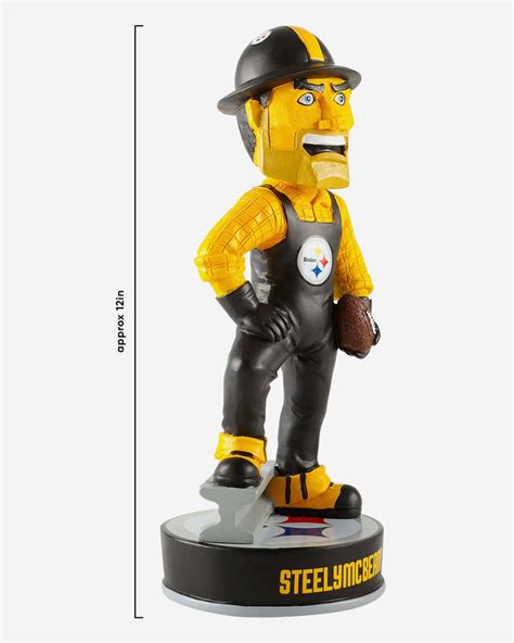 Steely McBeam Pittsburgh Steelers Mascot Figurine FOCO