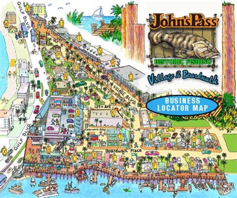 Johns Pass Florida Map - Map Of Europe And Asia