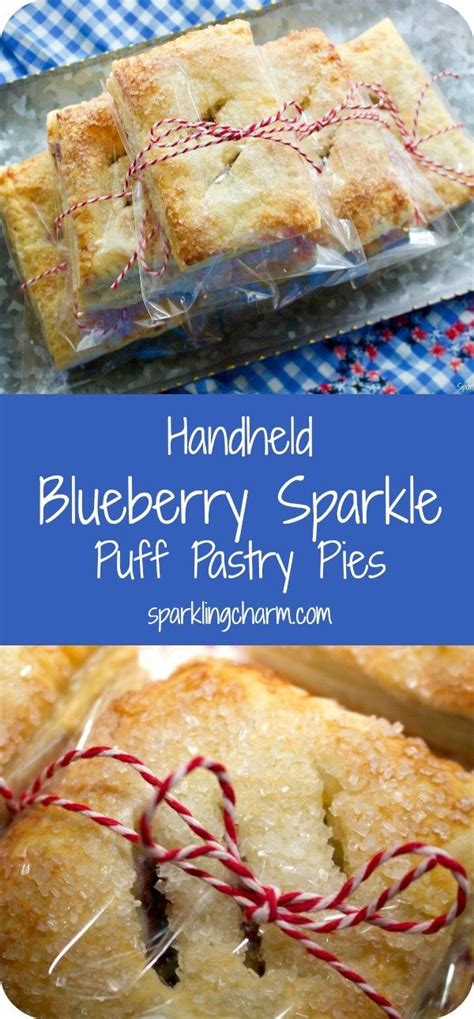 Handheld Blueberry Sparkle Puff Pastry Pies Pepperidge Farm Puff Pastry Recipes, Puff Pastry ...