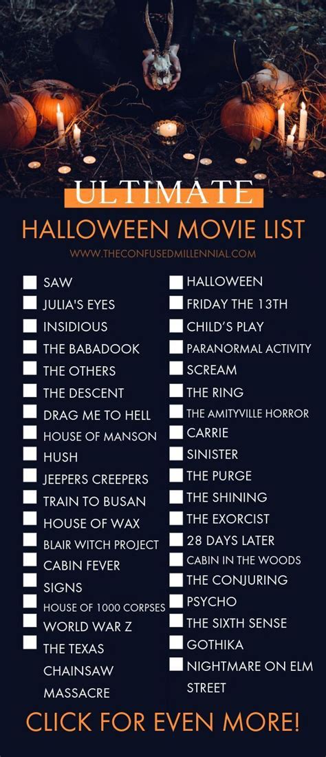 The Ultimate List of Halloween Movies [100+ from Scary to Not-So-Scary ...