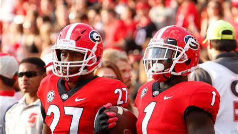 Best duo ever ||Nick Chubb & Sony Michel College & NFL Highlights - YouTube