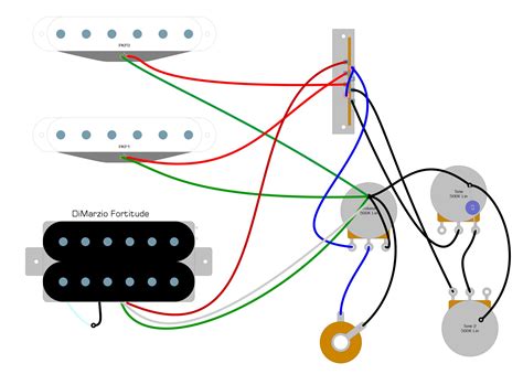 Dimarzio Fortitude Wiring Diagram - Humbucker Soup