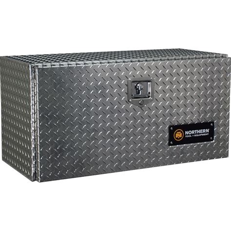 Northern Tool + Equipment Locking Underbody Truck Tool Box — Diamond Plate Aluminum, 36in ...