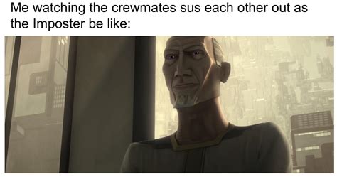 Red Sus : r/CloneWarsMemes