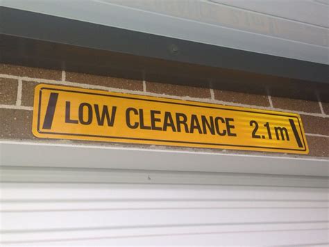 1629-1 Custom Low Height Clearance Signs - SignBlitz