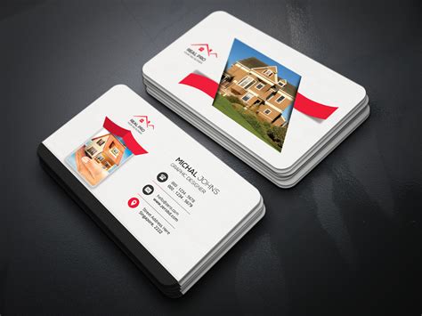 Real Estate Business Cards | Creative Business Card Templates ...