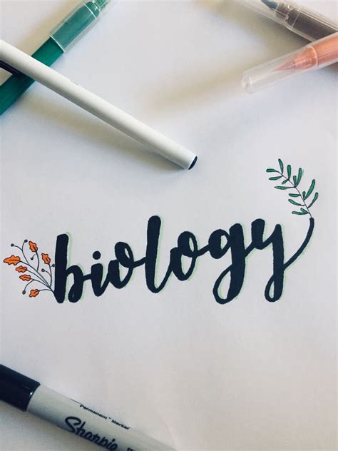 Biology study notes front cover... 👌🏼 | Biology projects, Study notes, Project cover page