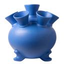 Buy Tulip vase on legs olympic blue small KLEI » Heinen Delfts Blauw