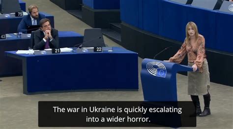 Clare Daly MEP roasting the EU parliament and their warmongering over Ukraine