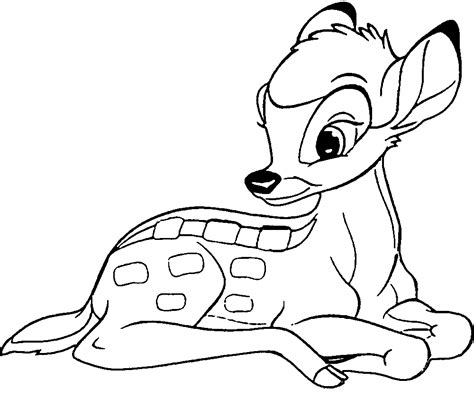 Fawn Pages Coloring Pages