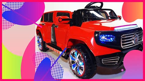 The Best 4 Doors Battery Operated Ride on Toy Car Remote Control - YouTube