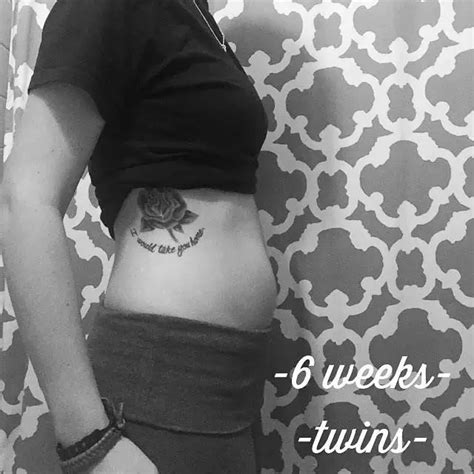 6 Weeks Pregnant With Twins: Belly Pictures, Symptoms & Ultrasound – About Twins