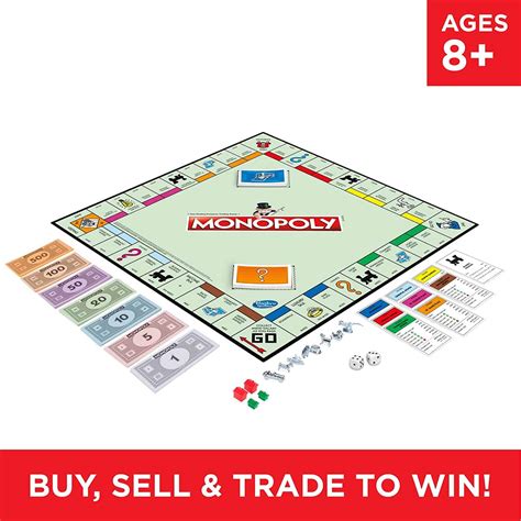 Monopoly Classic Board Game Hasbro | Le3ab Store