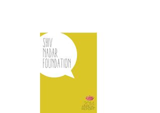 Shiv Nadar Foundation Annual Report 2021-22 - Shiv Nadar Foundation Blog