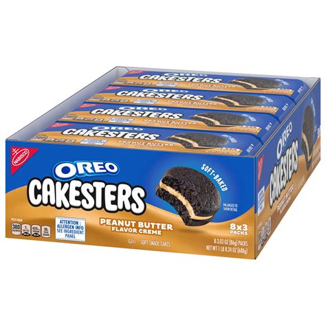 Oreo Cakesters Peanut Butter 86 g (8 Pack) – Exotics Wholesale