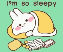 Sleepy Bunny Rabbit GIF - SleepyBunny Rabbit Bunny - Discover & Share GIFs