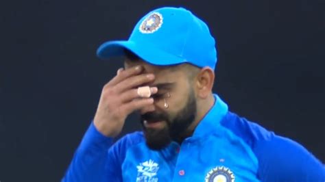 Virat Kohli Crying After Team India Loses Semi Final Match VS England ...