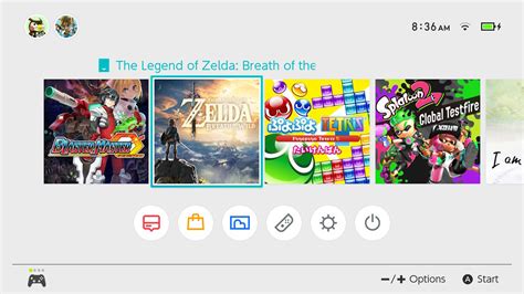 Nintendo Switch - Home Screen | The home screen of my Ninten… | Flickr