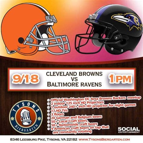 Ravens vs. Browns