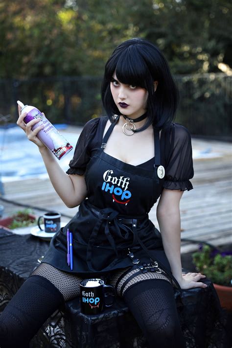 Goth IHOP Waitress Candylion Cosplay | Etsy