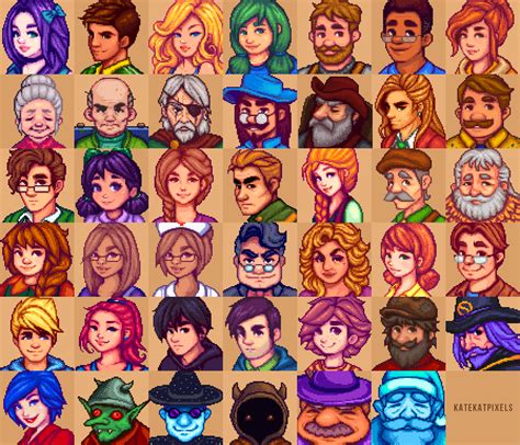 Stardew Valley portrait overhaul mod reworks all character expressions | PC Gamer