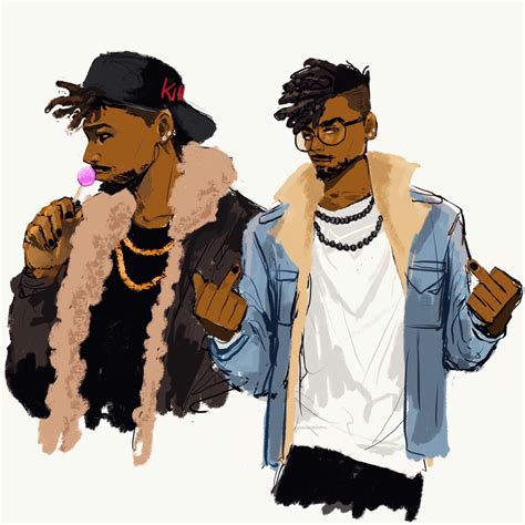 wakaju:fanart of Killmonger the fashionable villain!!!