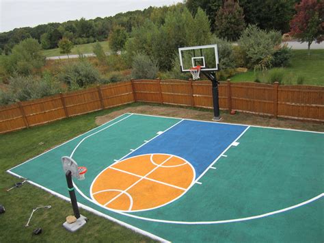 35 Terrific Backyard Basketball Court Dimensions Measurements - Home, Family, Style and Art Ideas