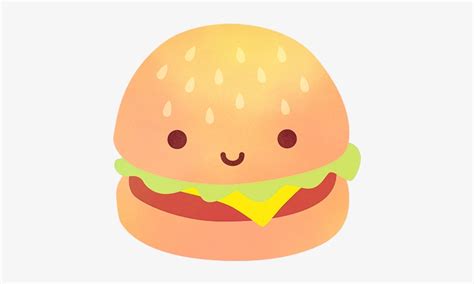 Transparent Kawaii Hamburger - Cute Folder Icons - 432x432 PNG Download - PNGkit