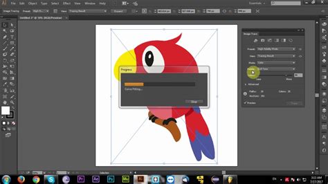 How to image trace in adobe illustrator cc - YouTube