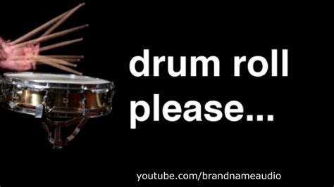 Drum Roll Sound Effects - YouTube