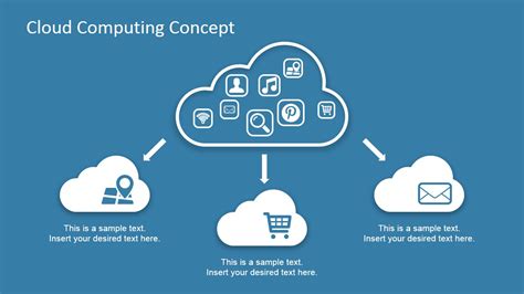 Cloud Computing Concept Design for PowerPoint - SlideModel