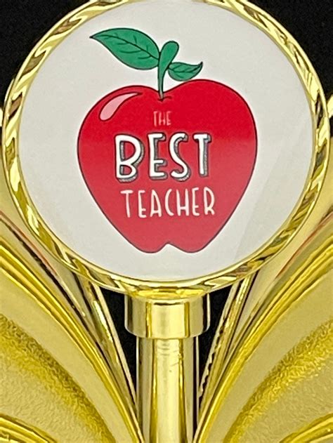 Best teacher award / Best teacher trophy / teacher trophy / | Etsy