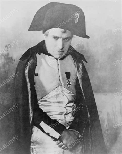 Charlie Chaplin As Napoleon Bonaparte 1935 Vintage 8x10 Reprint Of Old ...