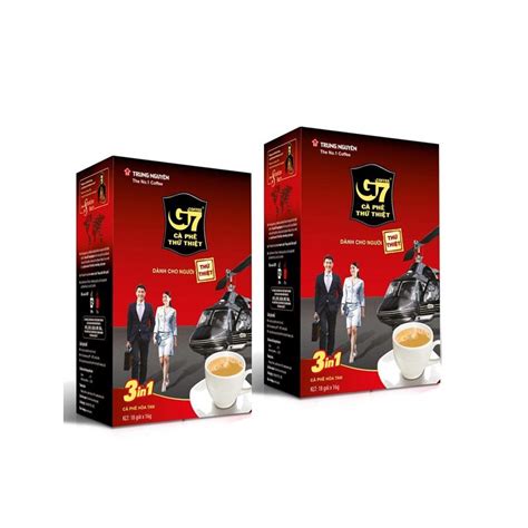 Cà Phê Hòa Tan 3in1 G7 Hộp 18 Gói x 16g - Đặt hàng Coop Online