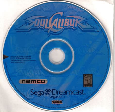 SoulCalibur (1999) Dreamcast box cover art - MobyGames