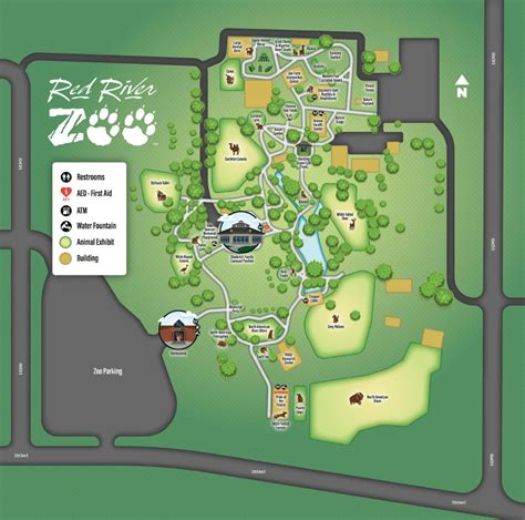 Red River Zoo Map and Brochure (2023) | ThemeParkBrochures.net