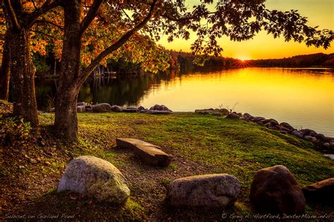 Garland Pond at Sunset - Image 34A1041