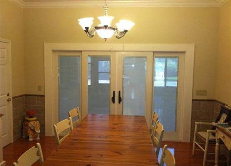 French Patio Doors with Blinds Model | French doors interior, French doors patio, Patio doors