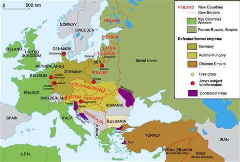 World War 1 Map Europe - Ronna Chrystel