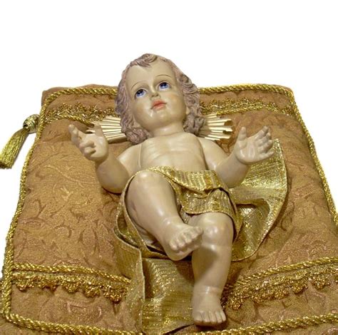 ADORABLE CHRISTMAS BABY JESUS RELIGIOUS STATUE FOR NATIVITY MANGER - NINO | eBay