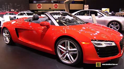 2015 Audi R8 Spyder - Exterior and Interior Walkaround - 2015 Montreal Auto Show - YouTube