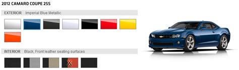 Official 2012 Camaro Colors are.......... - CamaroZ28.Com Message Board