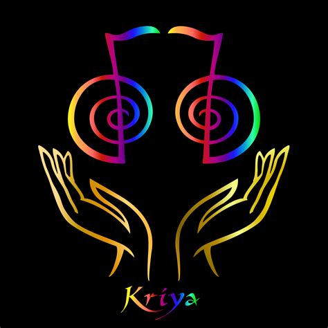 Karuna Reiki. Energy healing. Alternative medicine. Symbol Kriya. Spiritual practice. Esoteric ...