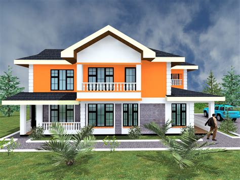 4 Bedroom Maisonette House Plans Kenya | House Plan Ideas