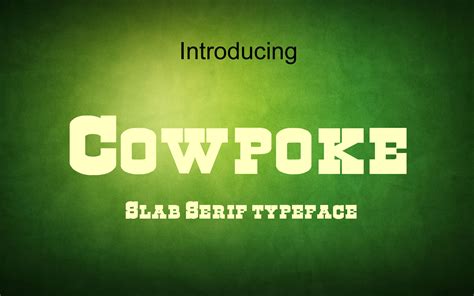 Cowpoke Font - Free Font
