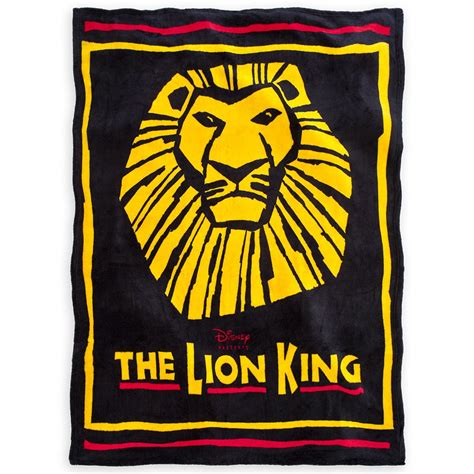 The Lion King the Broadway Musical - Show Logo Fleece Blanket | Lion ...