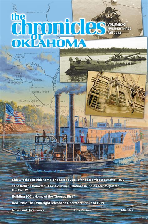 Chronicles of Oklahoma, Volume 91, Number 3, Fall 2013 - The Gateway to Oklahoma History