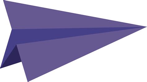 Colored paper airplane 22167767 PNG